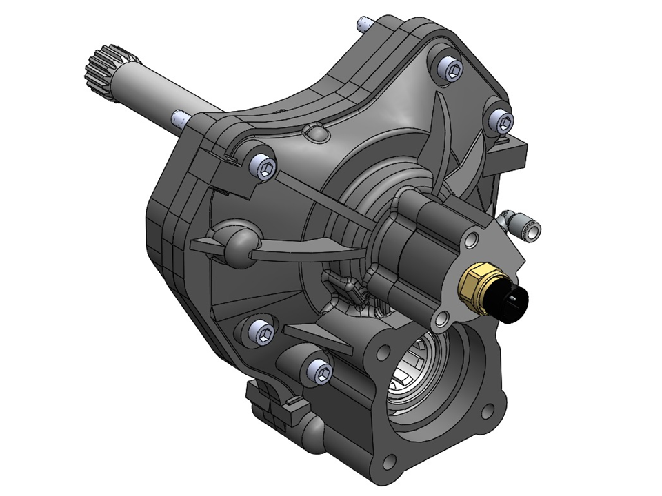 Detroit DT12 PTO Pump ProDrive PTO & Hydraulics